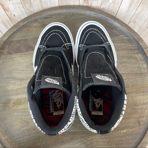 Vans X Baker Sk8-Hi Pro High Top Sneaker Size 8 Women - Picture 6 of 10